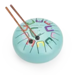 Moulin Roty Tambour à Languettes Bleu Clair Puce et Pilou - Dès 3A