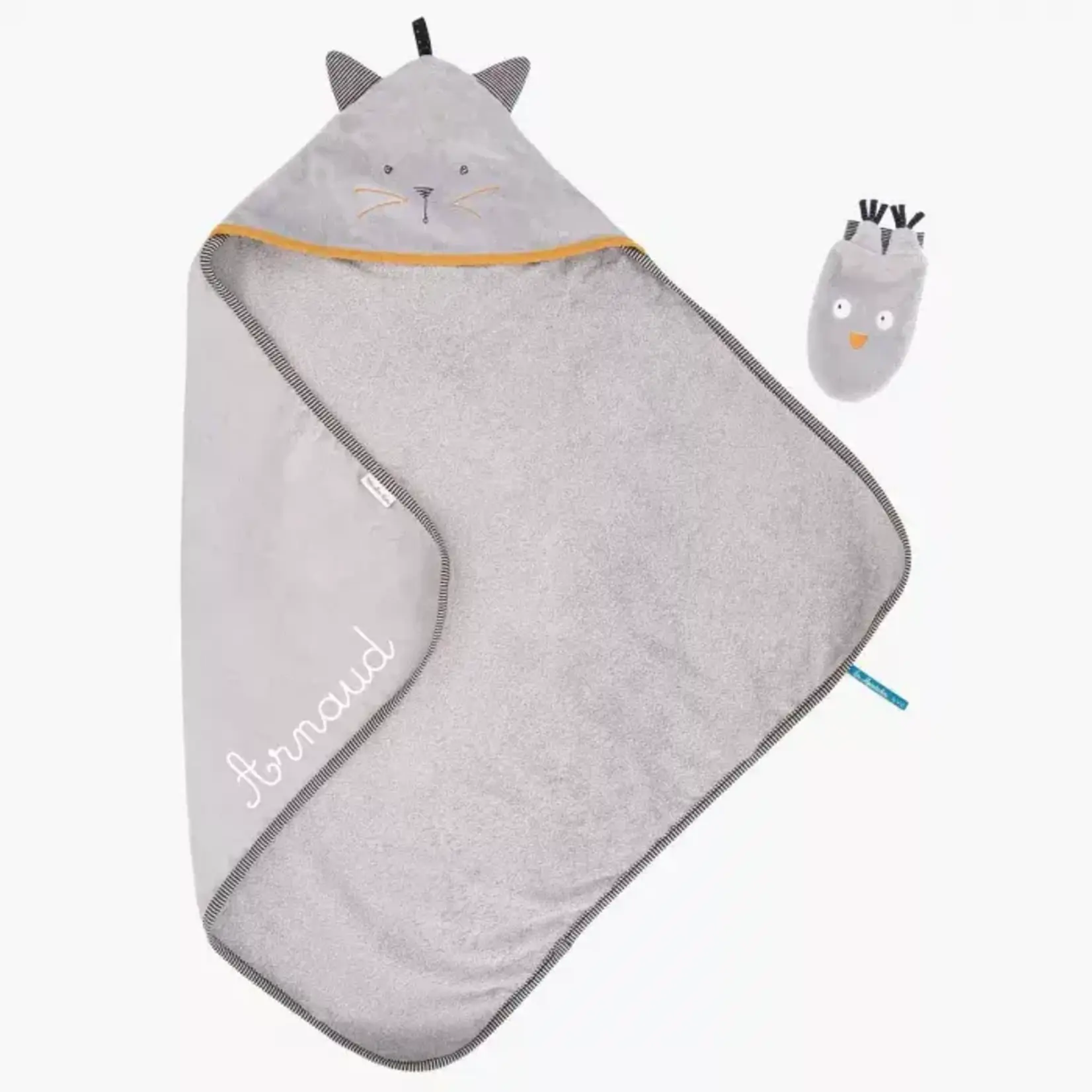 Moulin Roty Sortie de Bain Les Moustaches