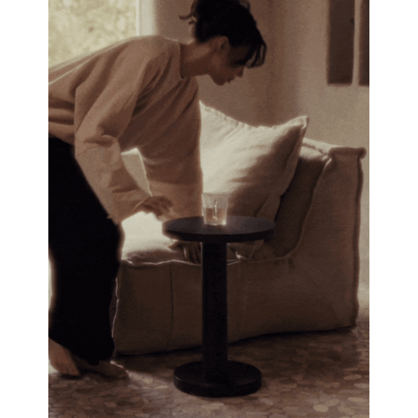 Quax Fauteuil Linen Lounger Beige