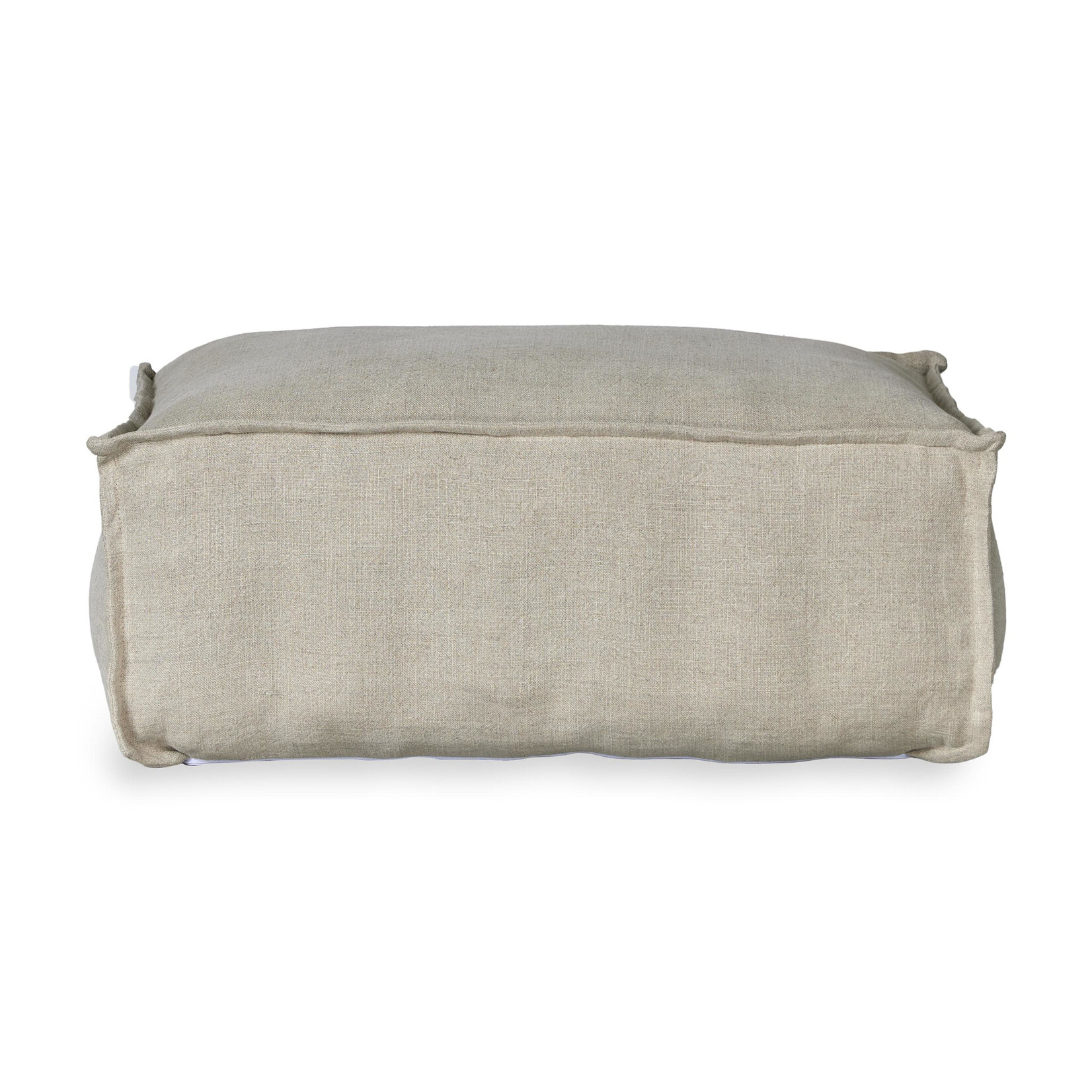 Quax Pouf Ottoman pour Fauteuil Linen Lounger Beige