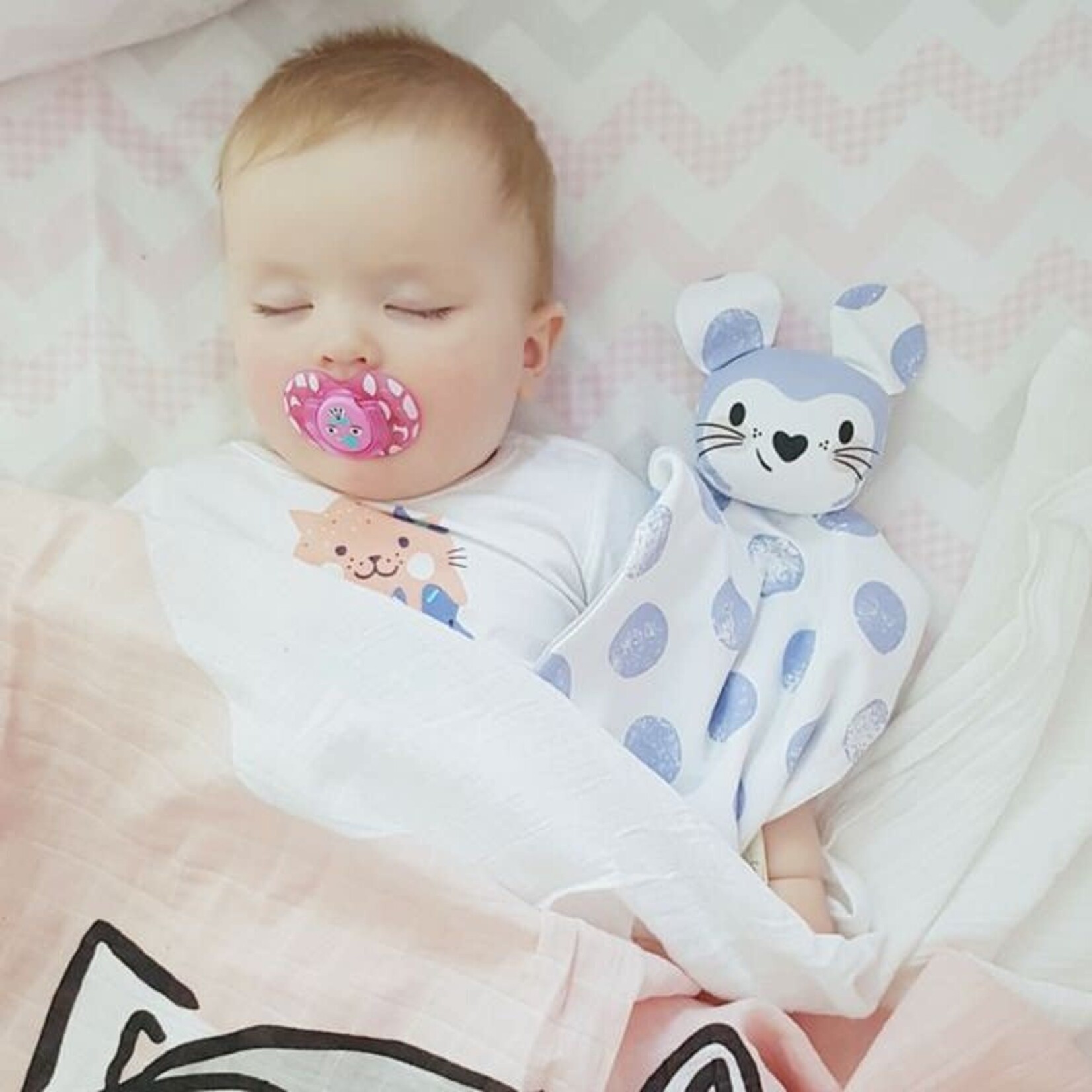 Kippins Doudou Luna Souris