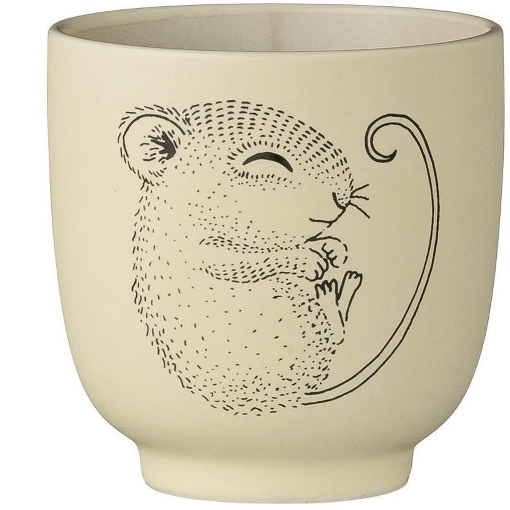Petite Tasse Sans Anse Adelynn Cup Lemon Porcelaine