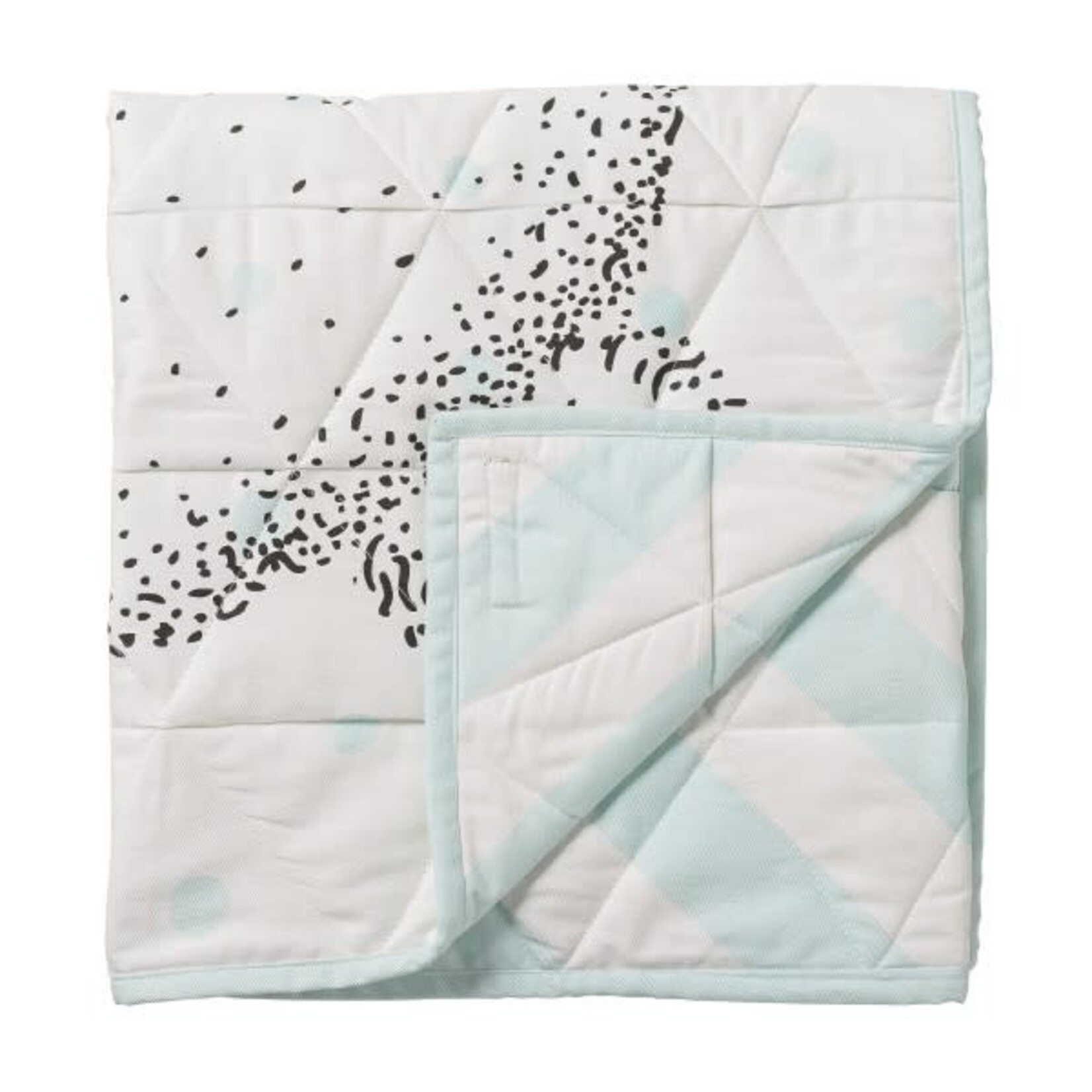 Couverture Quilted Baby Blanket White Lapin