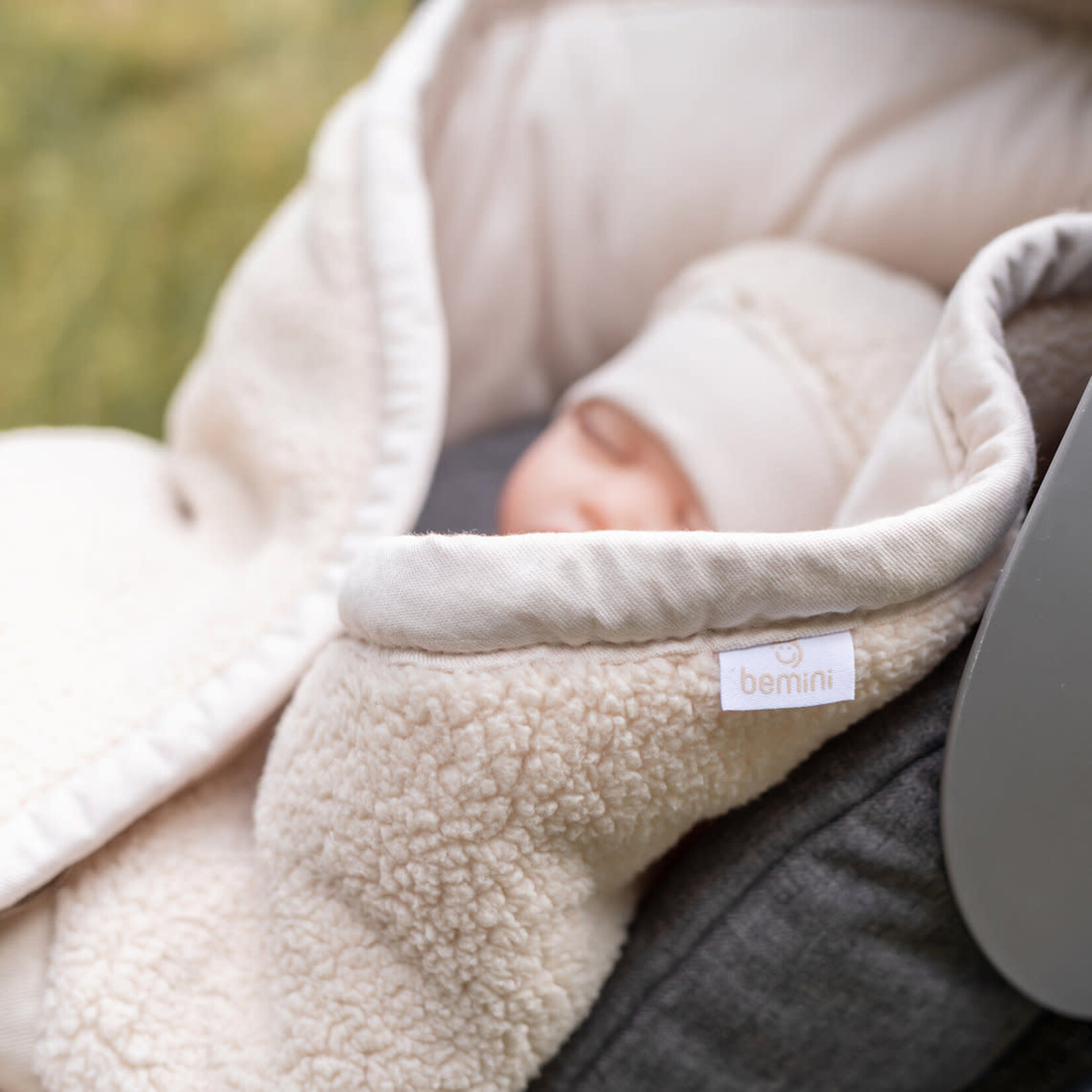 Bemini Biside Hiver Couverture Enveloppante Pady Tedy + Jersey 0-12M