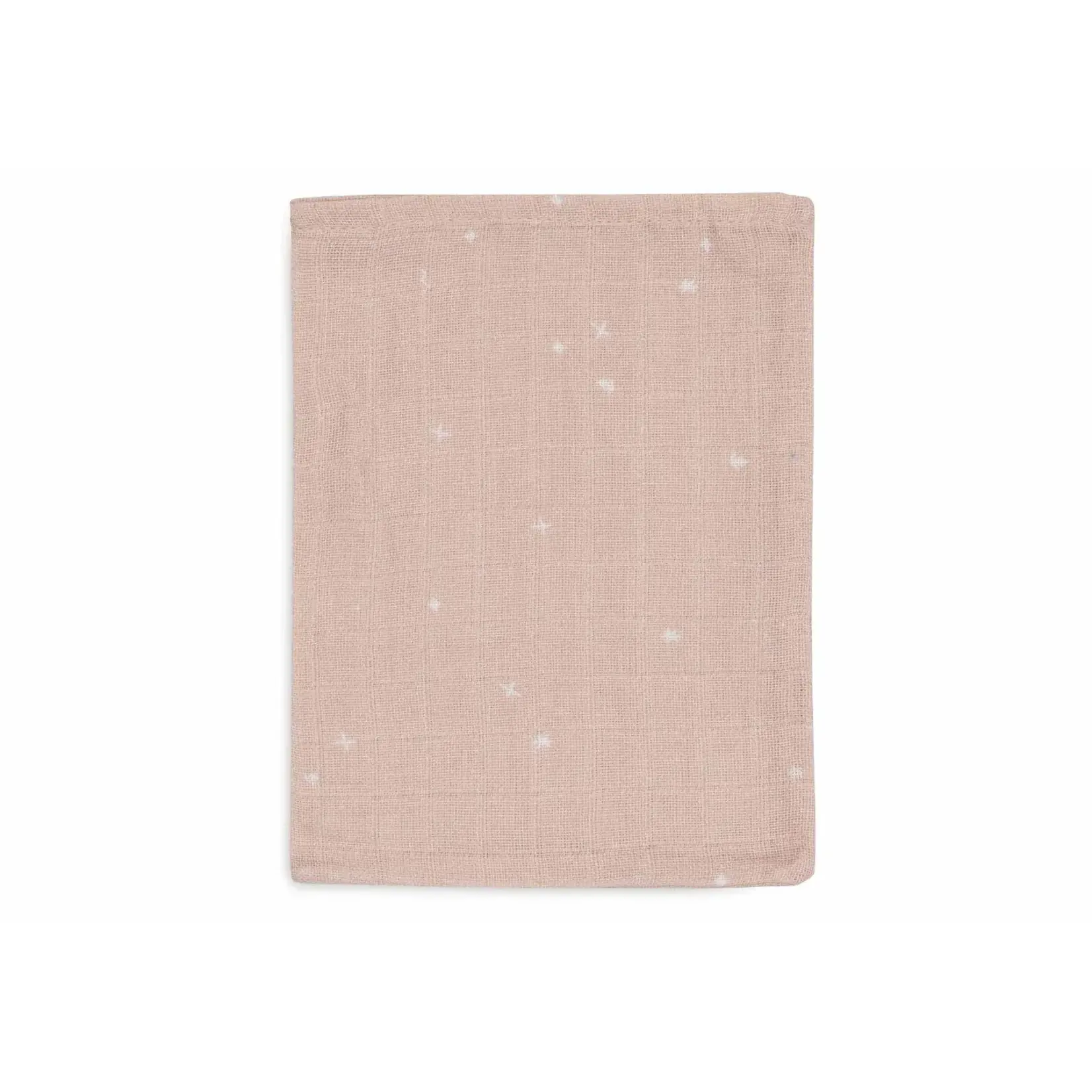 Jollein Lot 3 Gants de toilette Gaze de Coton Twinkling Wild Rose