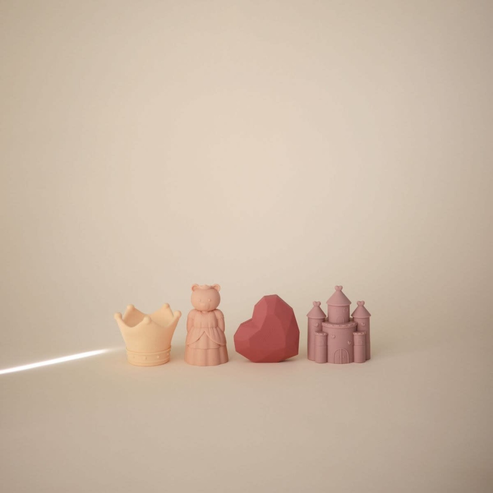 Mushie Pack de 4 Jeux de Bain - Princess