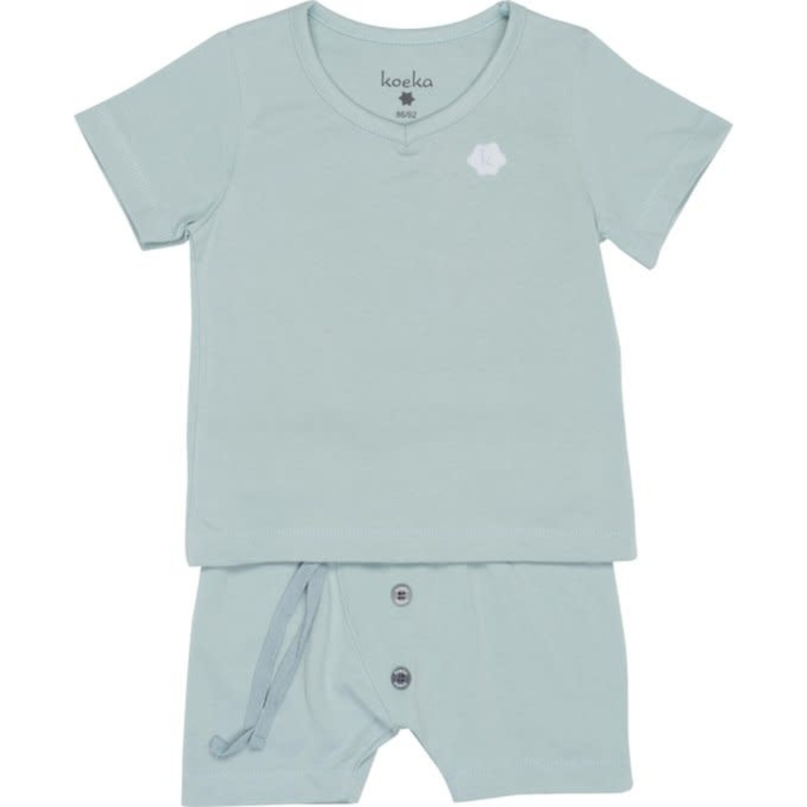 Koeka Pyjama Short 2 pièces Cloud Manches Courtes Sapphire 5-6A