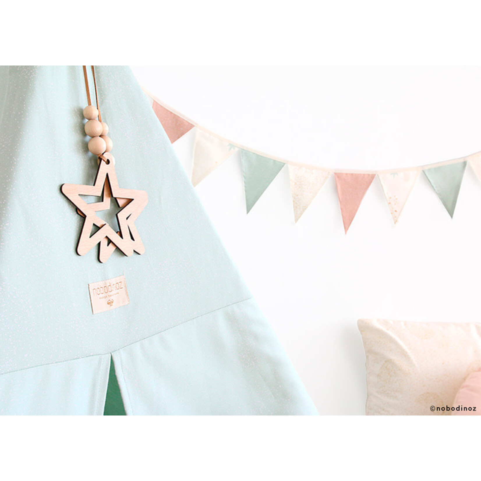 Nobodinoz Nobodinoz Guirlande Rainbow Pastel