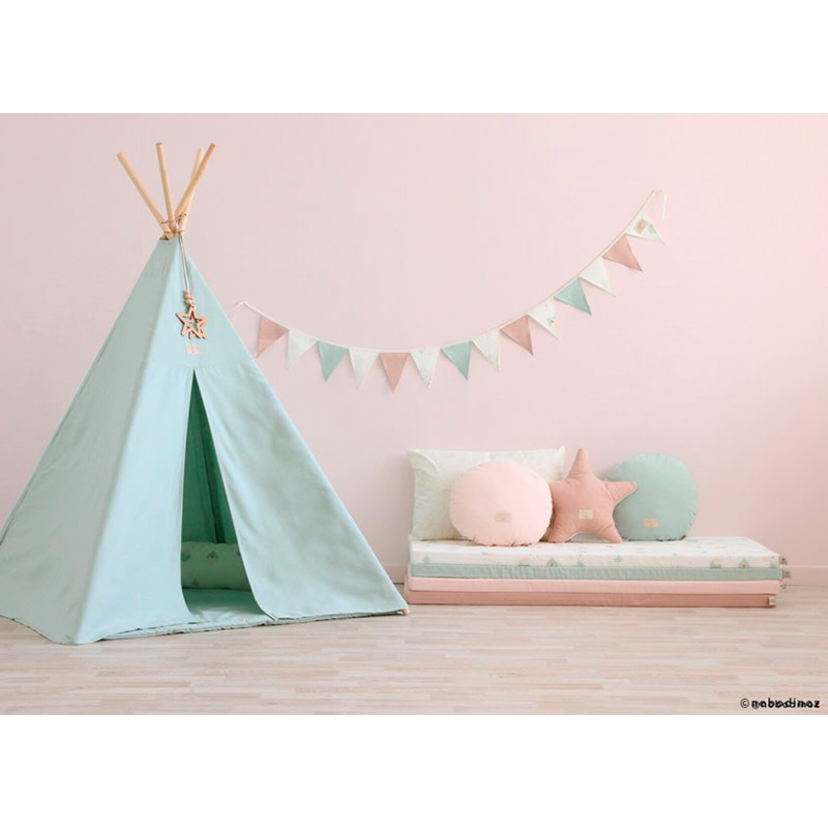 Nobodinoz Nobodinoz Guirlande Rainbow Pastel