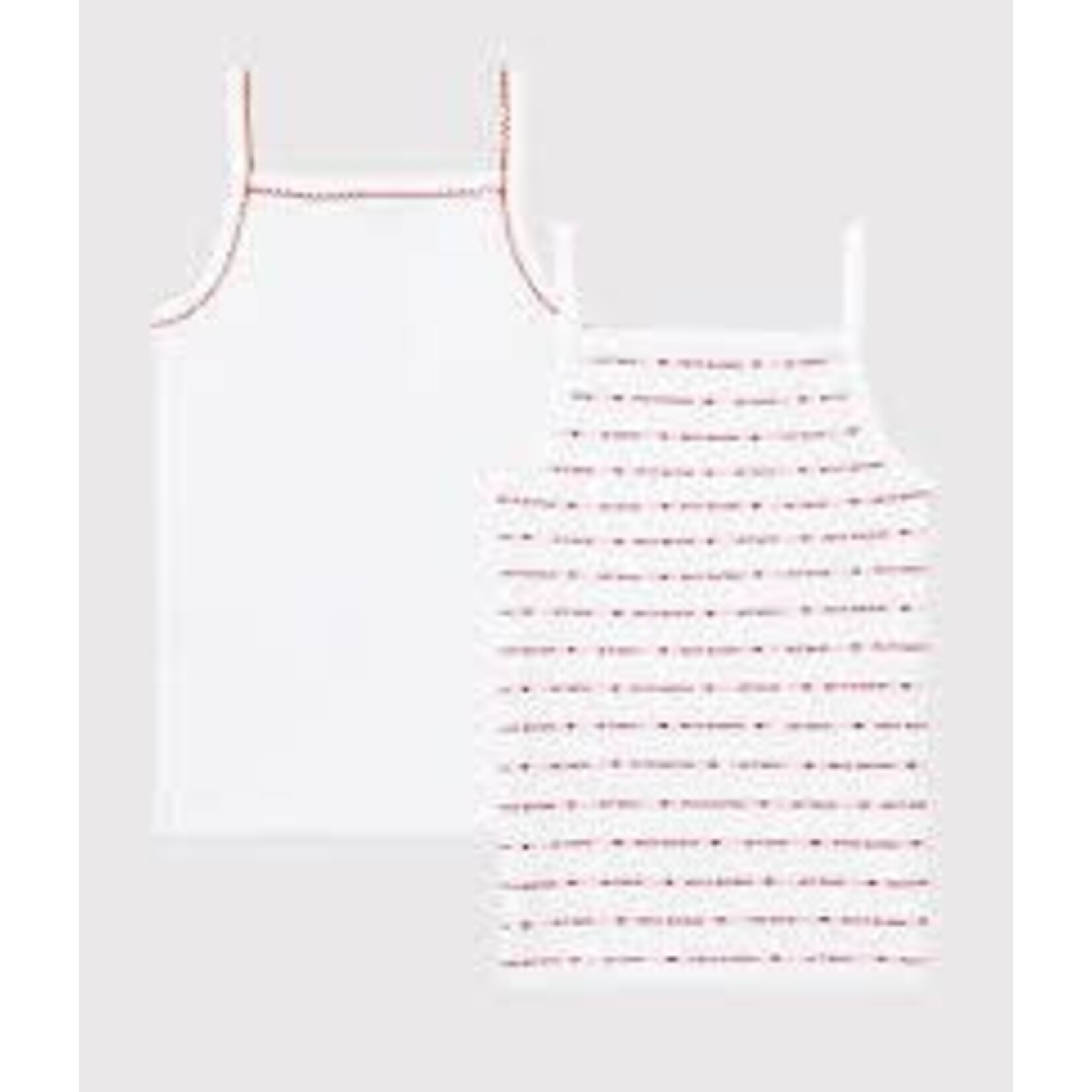 Petit Bateau Sf Chemises à Bretelles Je T'Aime Petit Fille