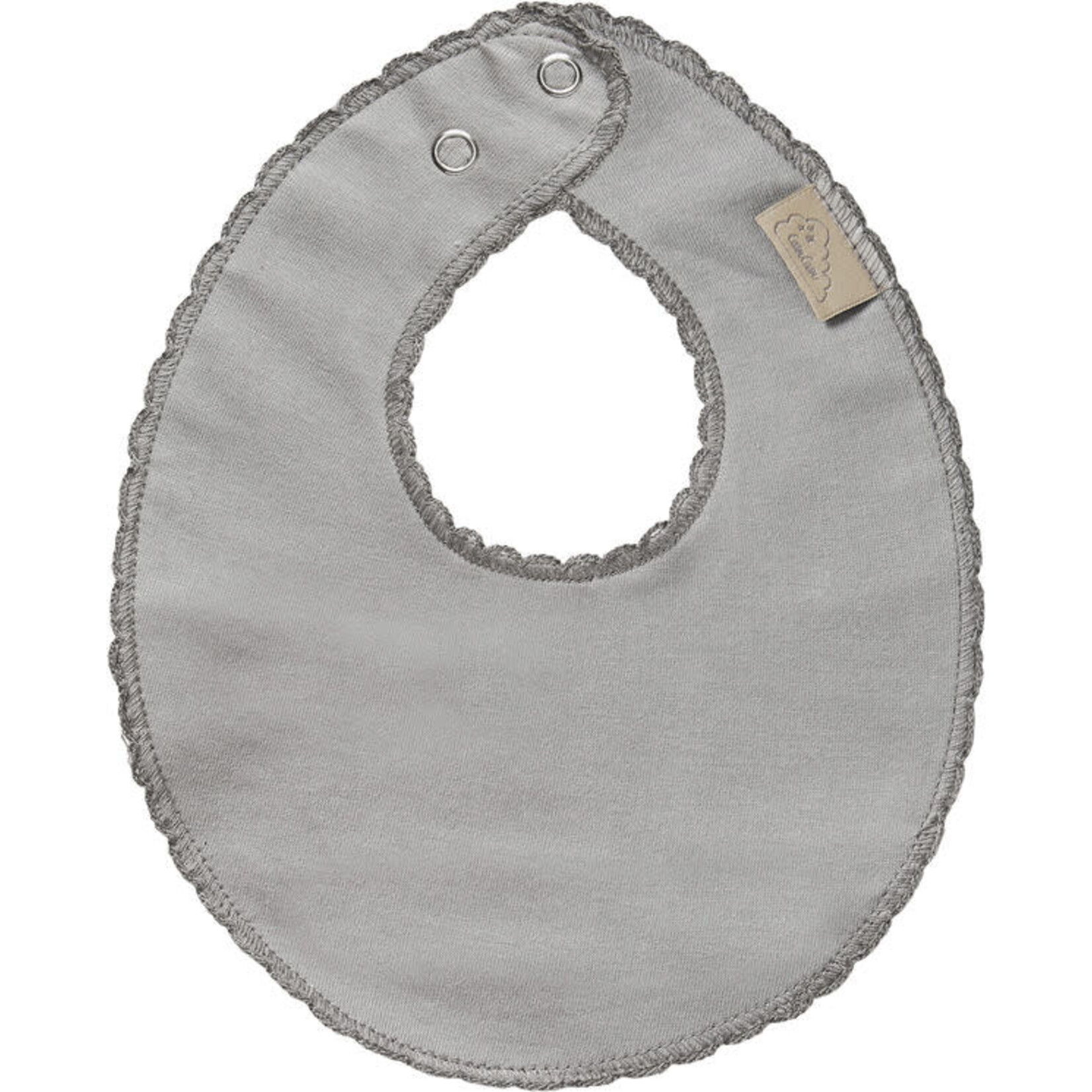 Camcam Copenhague Bavoir Bandana Jersey Gots Grey