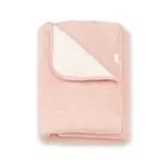 Bemini Couverture Hiver 75x100CM Pady Jersey + Softy Tog 3 Vieux Rose Blush
