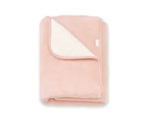 Bemini Couverture Hiver 75x100CM Pady Jersey + Softy Tog 3 Vieux Rose Blush