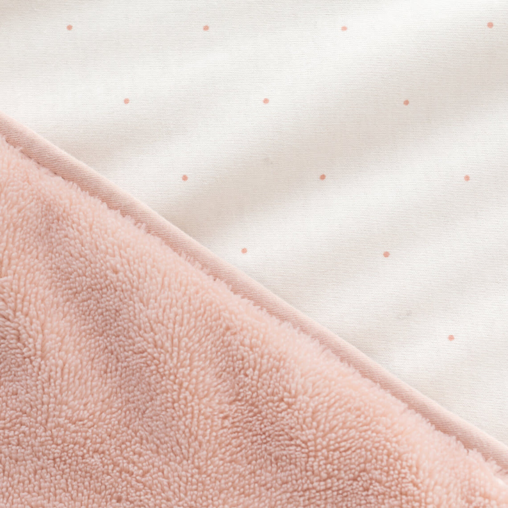 Bemini Couverture Hiver 75x100CM Pady Jersey + Softy Tog 3 Vieux Rose Blush