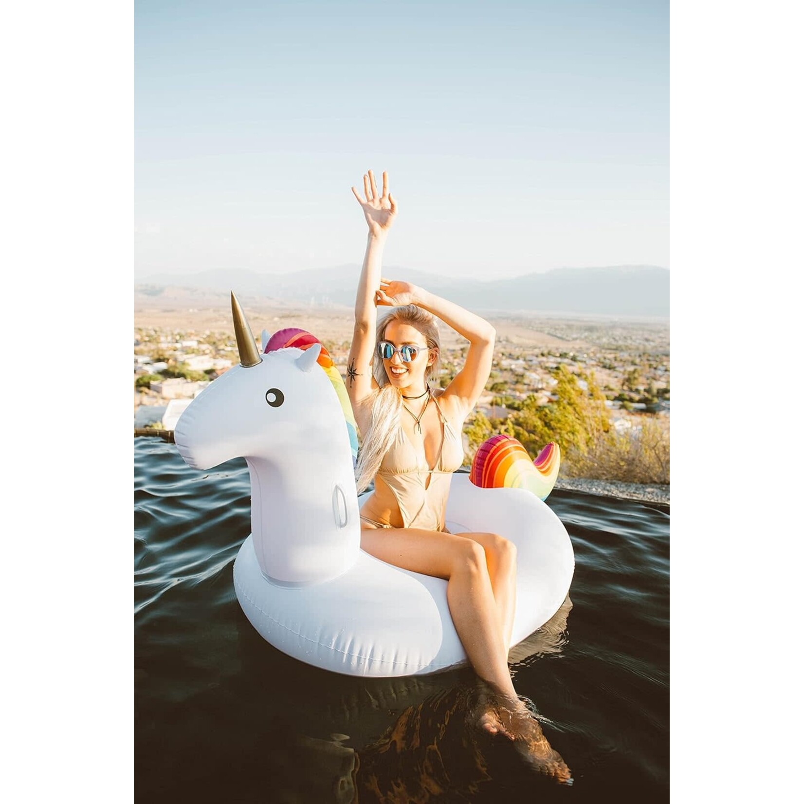 Floaty Bouée Géante Big Unicorn 1,8m Licorne