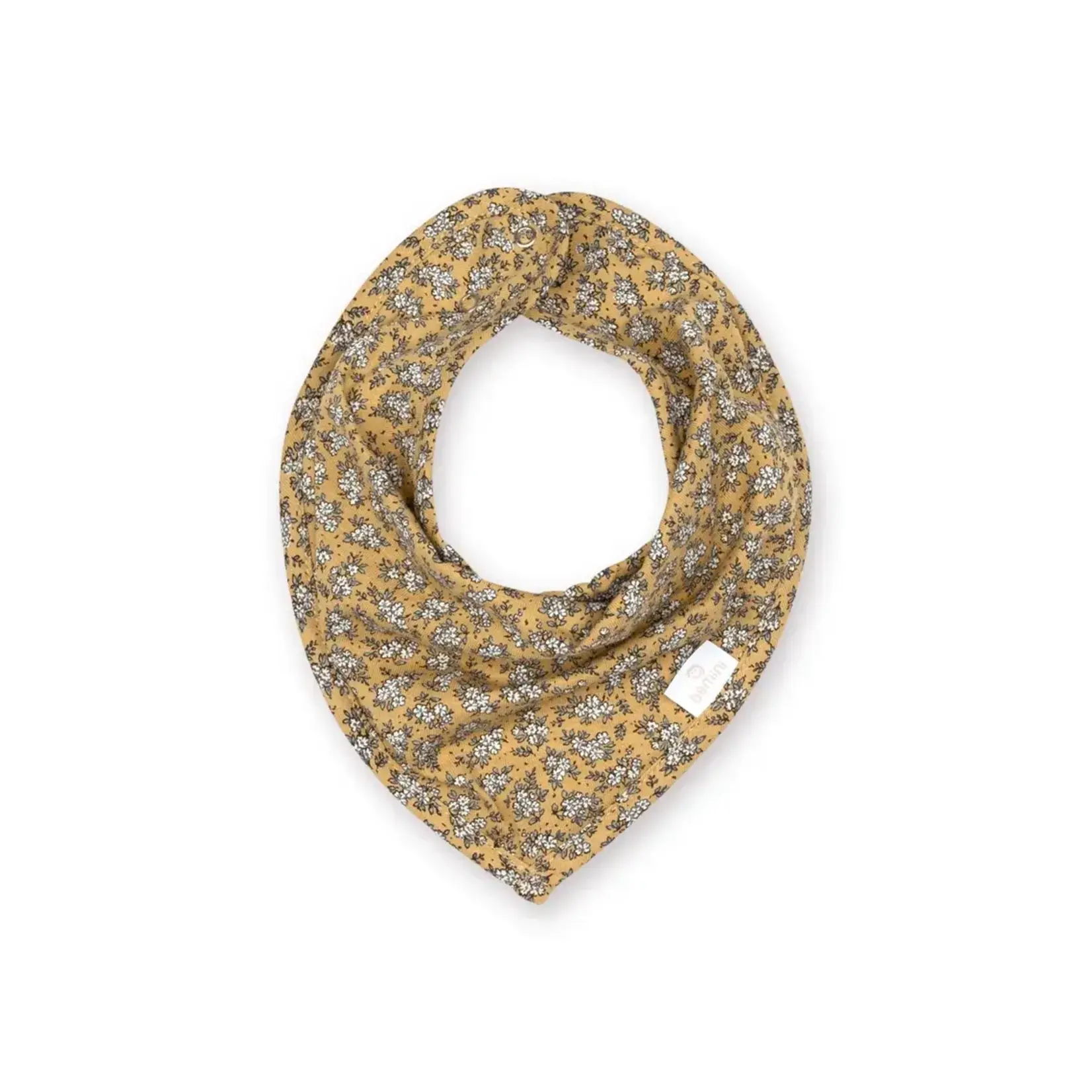 Bemini Bavoir Bandana Imperméable à Motifs 25CM Heidi Ocre
