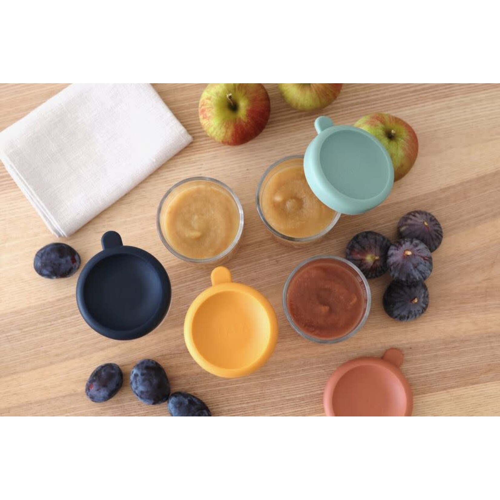 Beaba Coffret 6 Portions Verre Sunrise Color Mix 250 ML