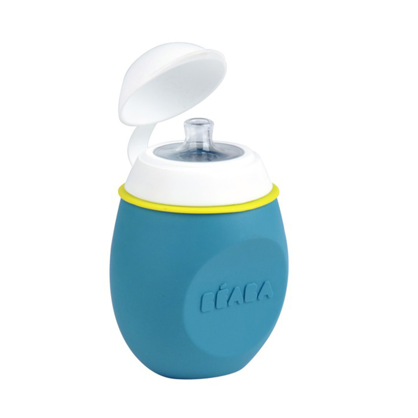 Beaba Gourde Souple Babysqueez 2 en 1 blue
