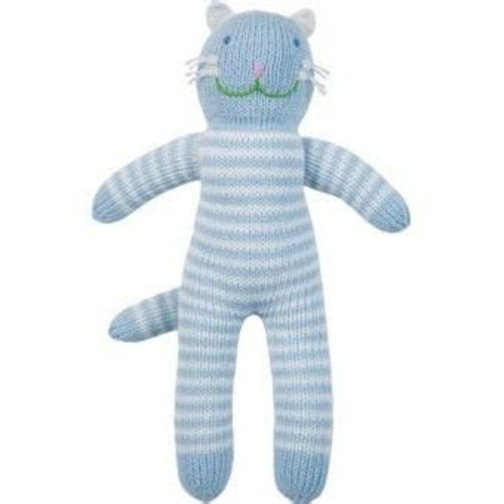 Poupée Tricot Laine Cloud the Cat - produit artisanal