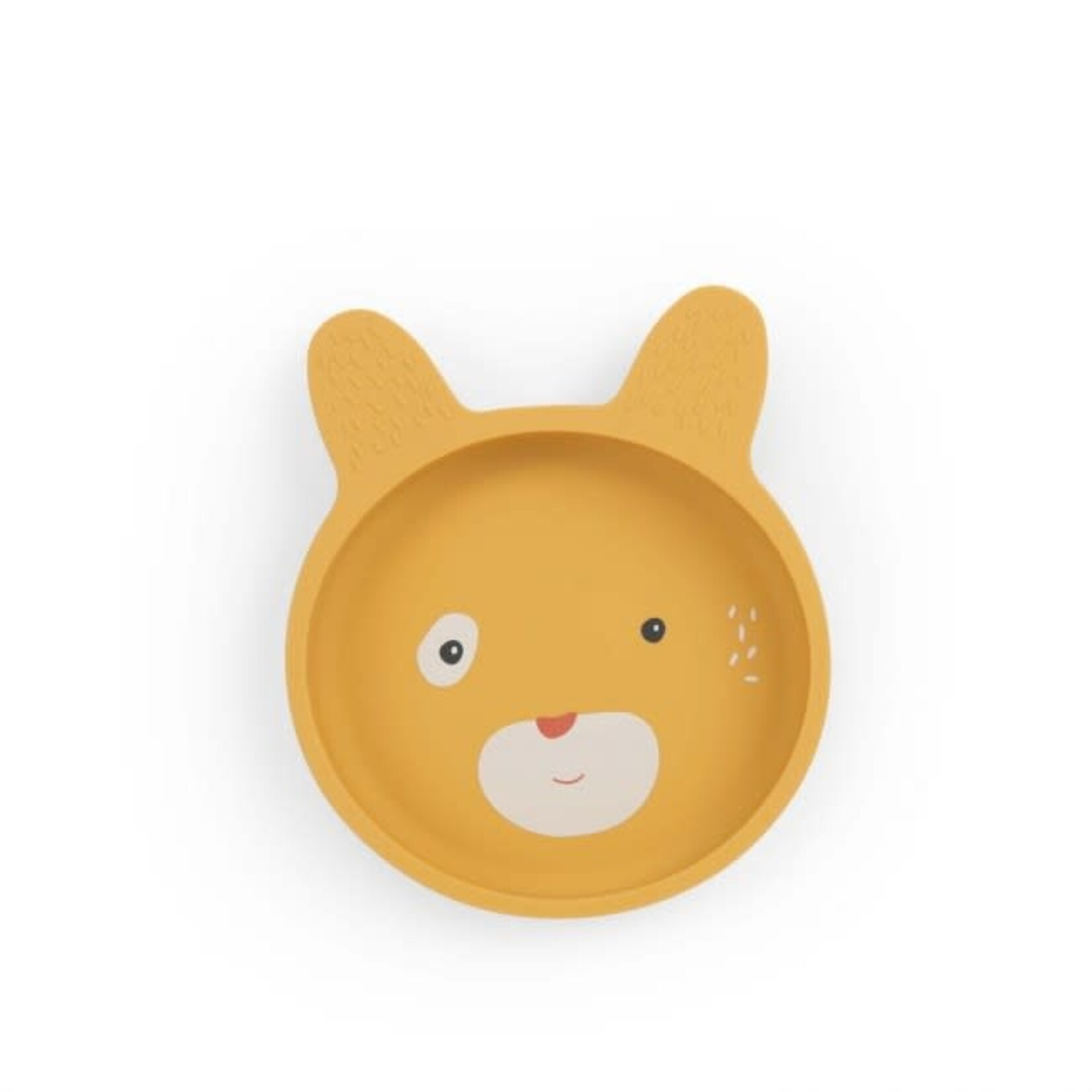 Moulin Roty Set Vaisselle Silicone Trois Petits Lapins