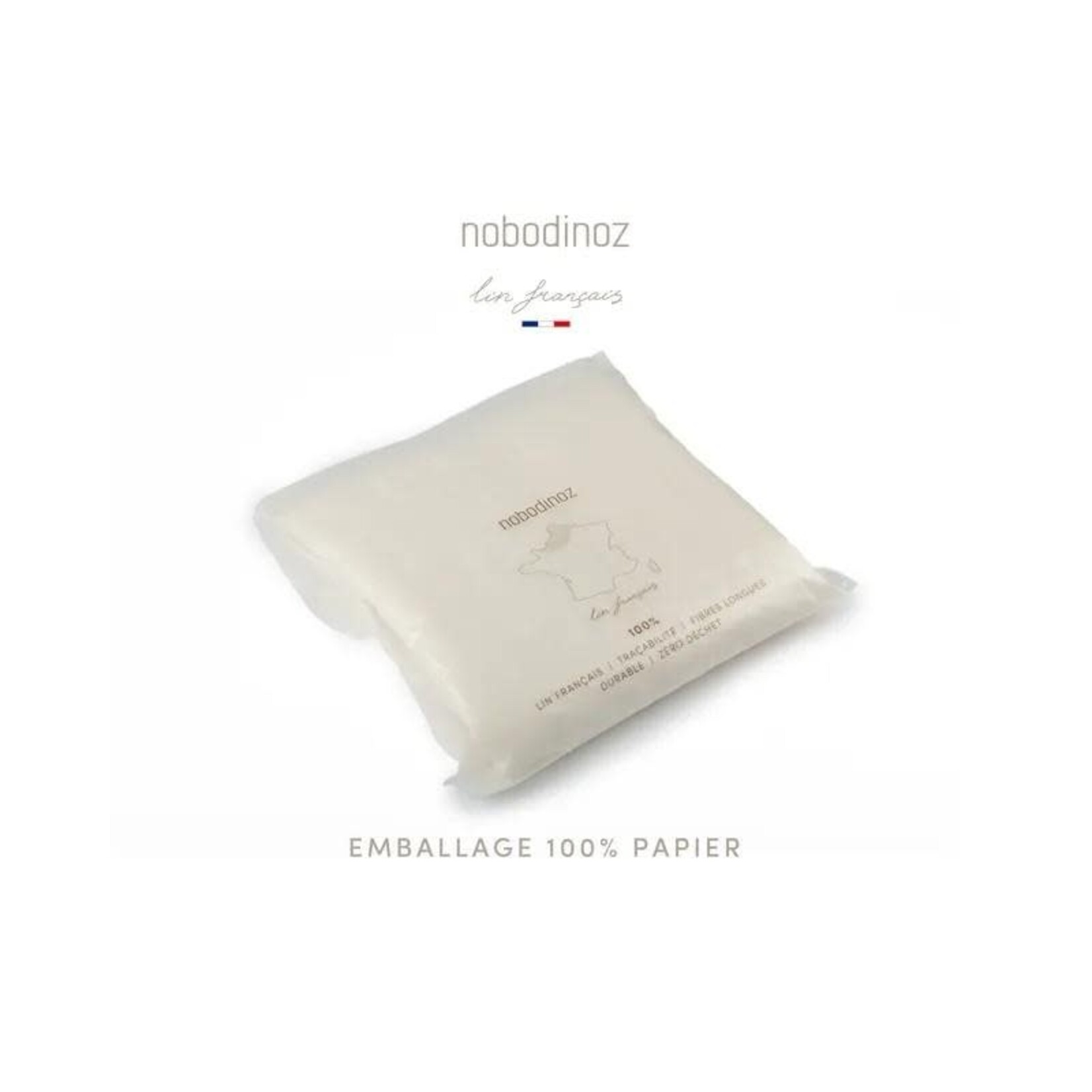 Nobodinoz Mobile Libellule Lin Français 31x38 cm Off White