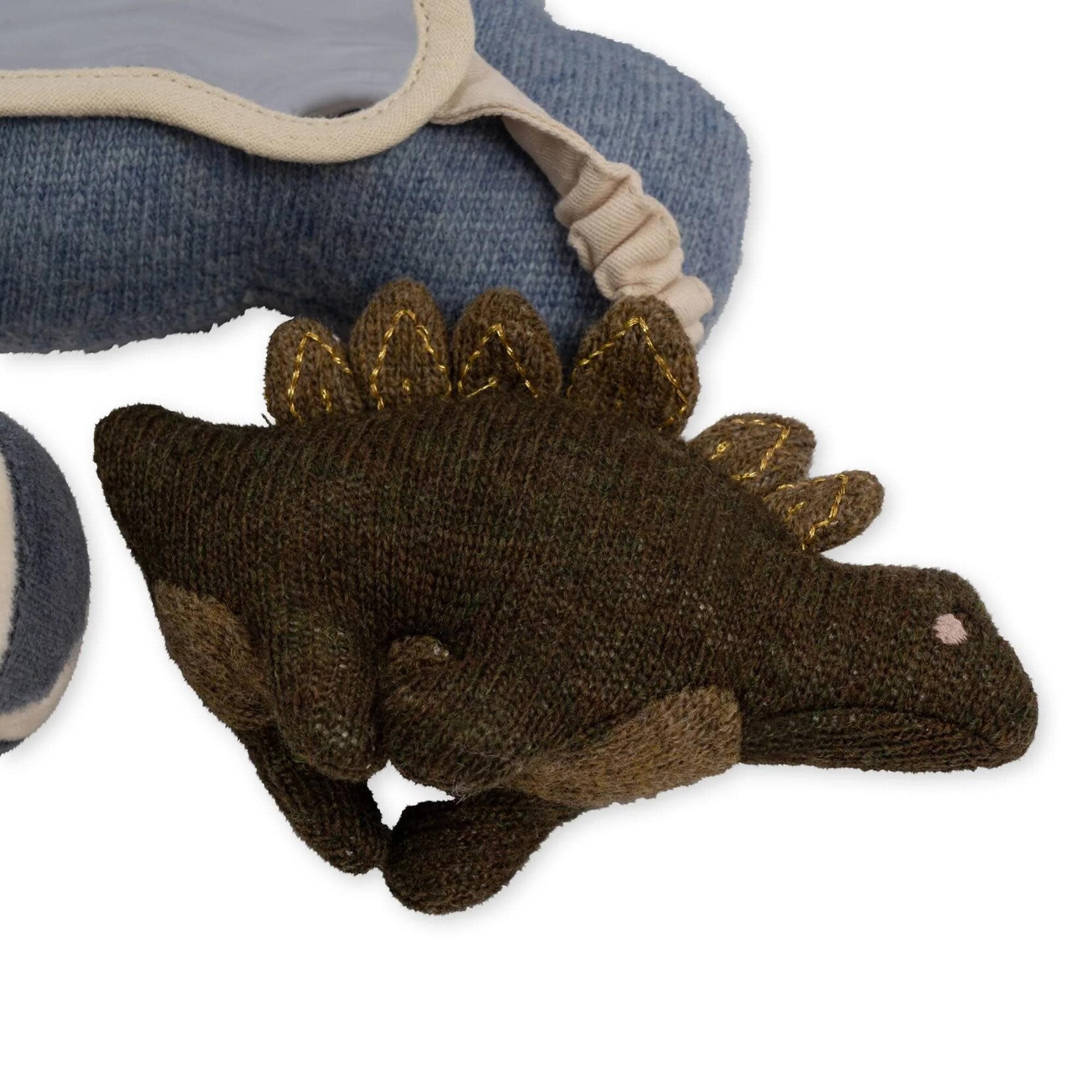 Kongessloejd Miroir d'Activités Transportable et A Suspendre - Eveil Bébé Dino