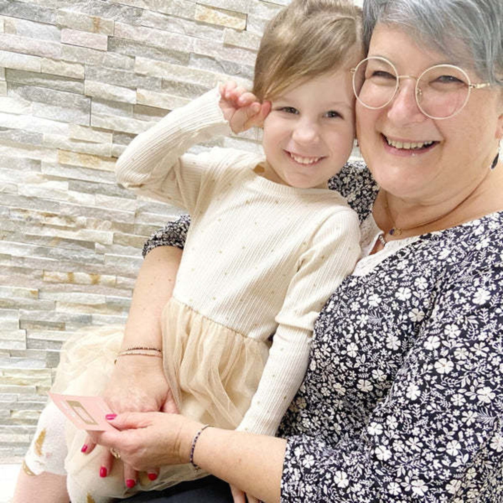 Les mots doux Bracelet en Code Morse Tu Vas Etre Mamie + Carte à Gratter Annonce Grossesse