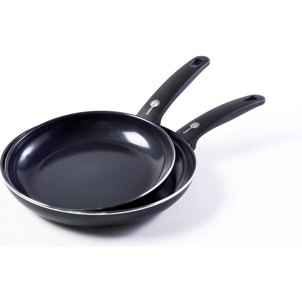 Greenpan Koekenpannen set 24/28cm Cambridge Black