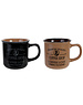 Cosy & Trendy Mok 30cl coffee love set-2 bruin/zwart