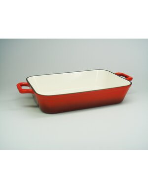 Relance Ovenschaal Gietijzer Rood 35x27cm