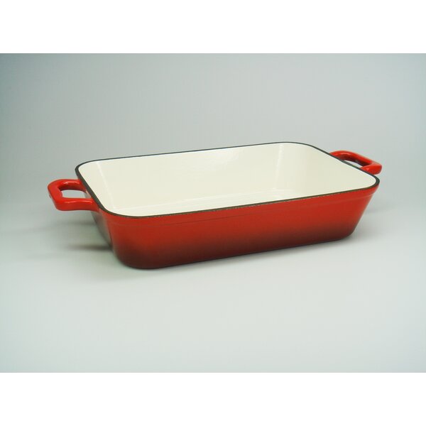 Relance Ovenschaal Gietijzer Rood 35x27cm