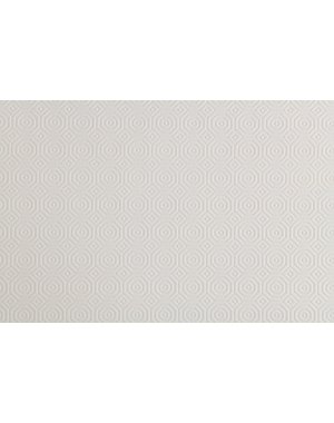 Wicotex Tafelbescherming uni - wit embossed  prijs per 10cm