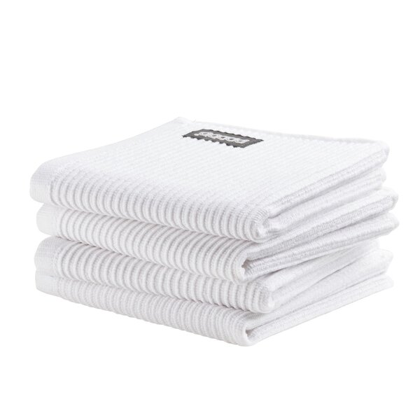 DDDDD Vaatdoek Basic Clean wit set/4