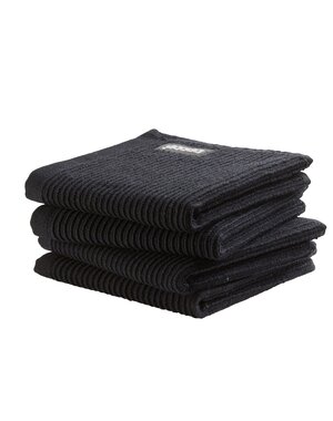 DDDDD Vaatdoek Basic Clean zwart set/4