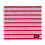DDDDD Vaatdoek Stripe rood-wit set/4