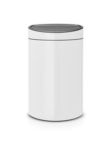 Brabantia Afvalbak Touch Bin New 40 liter White