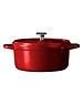 Greenpan Braadpan Featherweights Stoofpot met keramische antikleeflaag met deksel RED 26cm