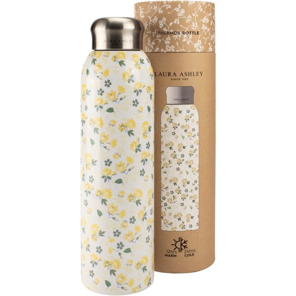 Laura Ashley Isoleerfles Petit Fleur geel