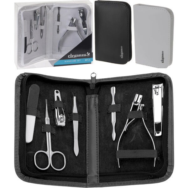 Eleganza Manicure set 8 delig 2ass