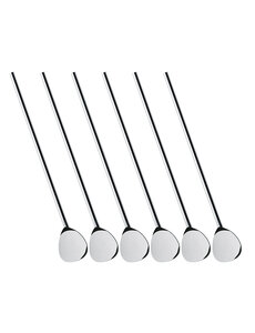 Cilio Cocktaillepelset met rietje Cilio