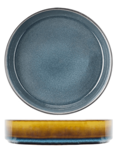 Cosy & Trendy Diep bord blue 23x4,3cm Quintana