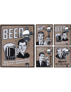 Flesopener MDF met magneet