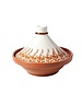 Cosy & Trendy Tajine 22cm rood-wit