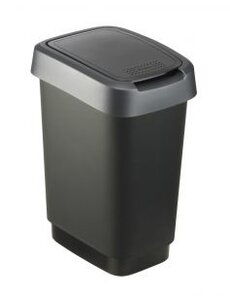Rotho Afvalbak Rotho Twist 10L grijs