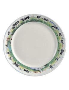 Wiebe van der Zee Bord plat 25cm Landelijk Wiebe van der Zee
