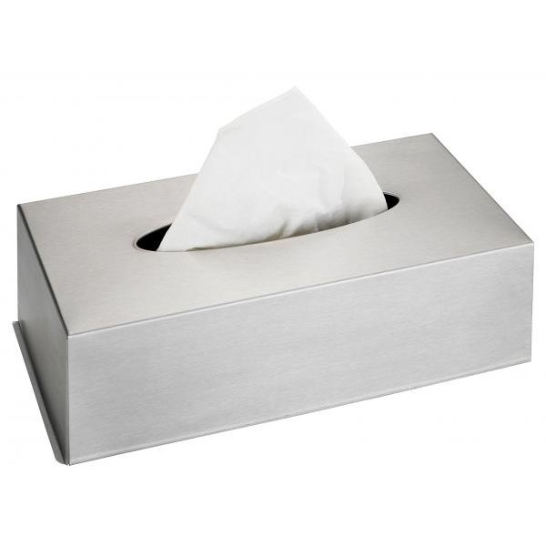 Wenko Box voor tissues RVS mat