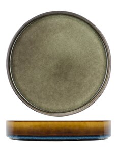 Cosy & Trendy Diep bord green 23x4,3cm Quintana