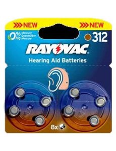 Varta Gehoorbatterijen Rayovac A312