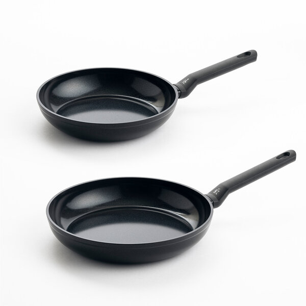 BK Cookware Koekenpannenset 24 + 28 cm BK Easy Induction Ceramic