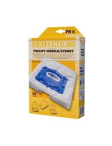 Kleenair Stofzuigerzak ph-6 sms Kleenair (S-Bag) Philips/Electrolux